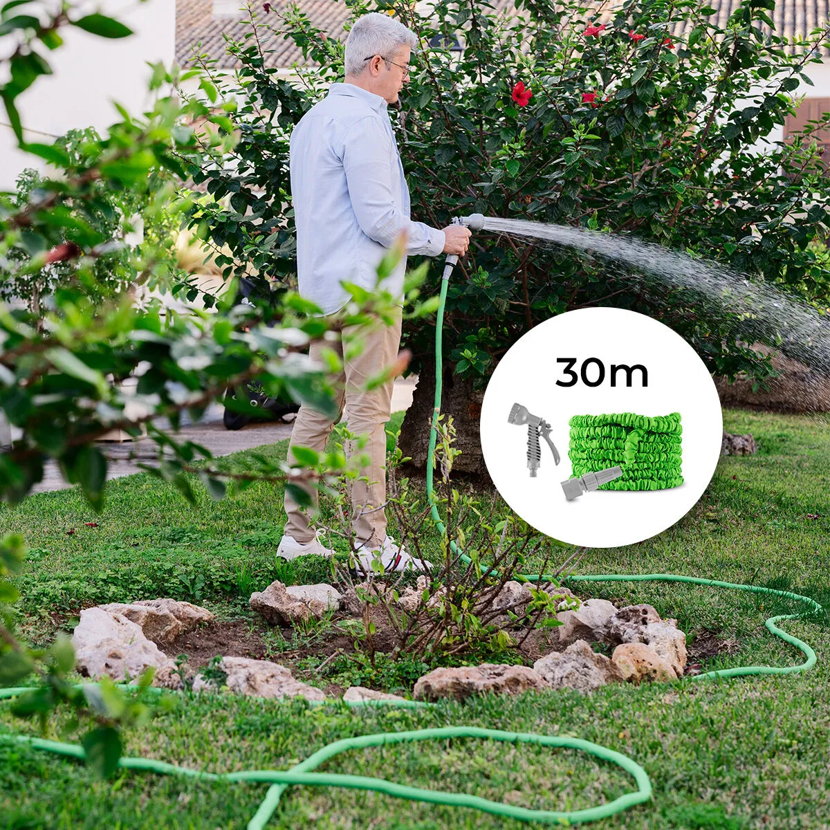 Roztahovací zahradní hadice Hoxtend InnovaGoods 30 m