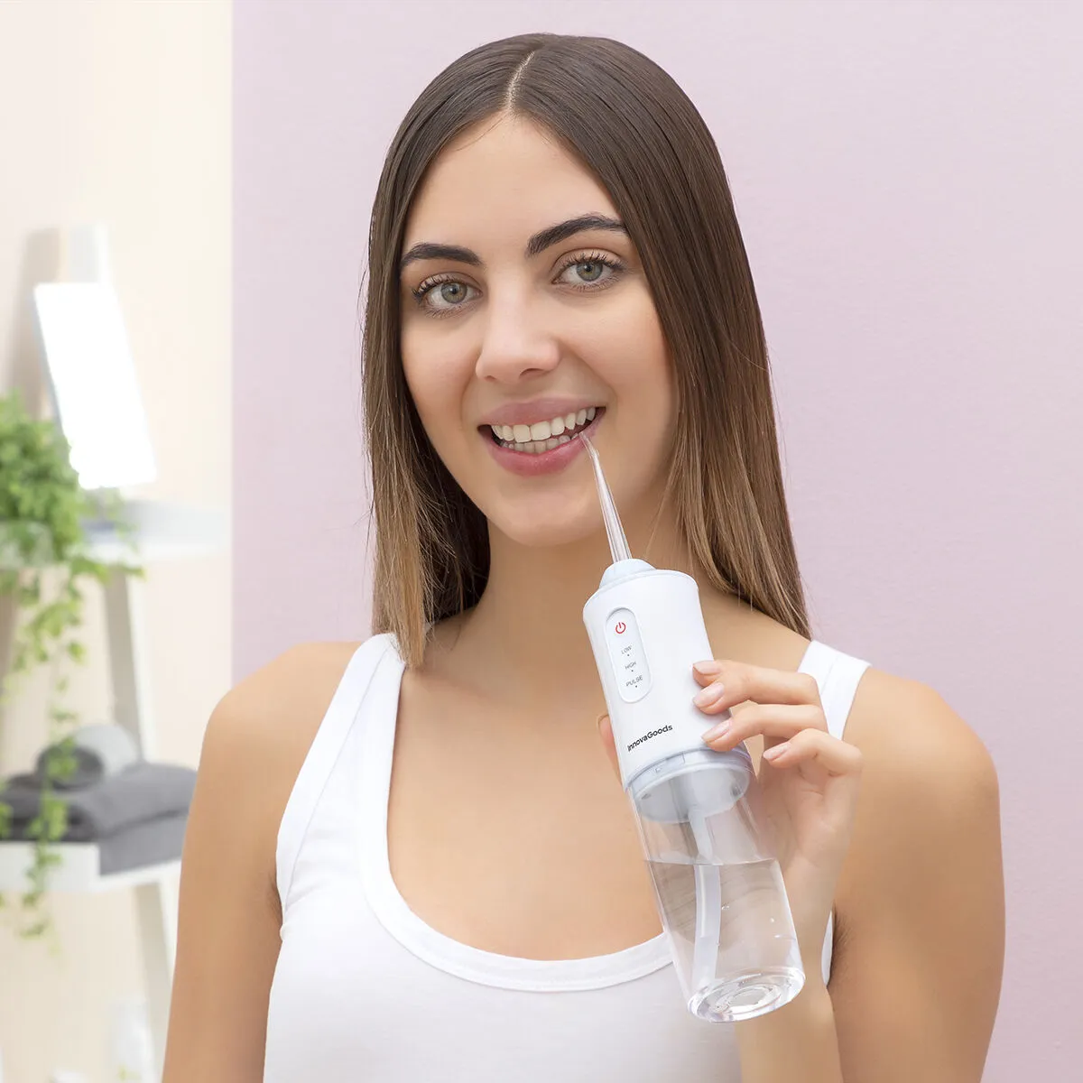 Přenosný dobíjecí ústní irigátor Denter InnovaGoods