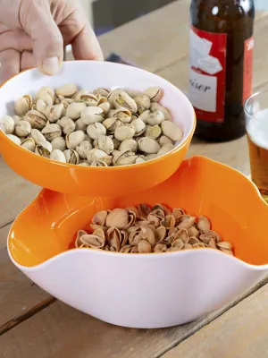 Misky na Oříšky 2 v 1 InnovaGoods 2 Kusy