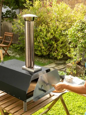 Peletová pec na pizzu s příslušenstvím Pizzahven InnovaGoods