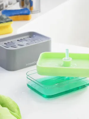 Dávkovač mýdla 2 v 1 na dřez Pushoap InnovaGoods
