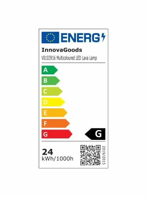 Pestrobarevná LED lávová lampa Kolemp InnovaGoods