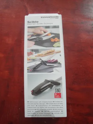 Nůžky s Nožem a Mini Krájecím Prkénkem Scible InnovaGoods