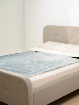 Elektrická Přikrývka Heklet InnovaGoods Bílý Šedý 130 x 180 cm 160 W