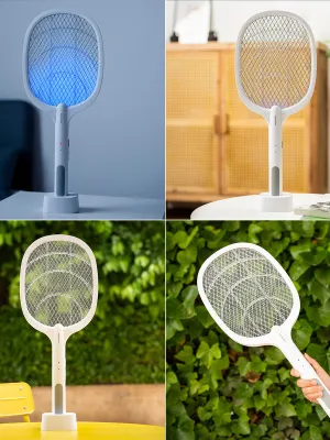 Dobíjecí raketa s UV světlem na hubení hmyzu 2 v 1 Elecfly InnovaGoods