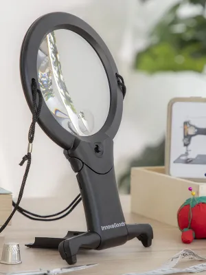 Hands-free lupa s LED světlem Zooled InnovaGoods