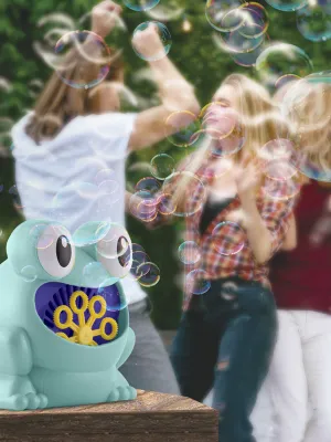 Automatický stroj na mýdlové bubliny Froggly InnovaGoods
