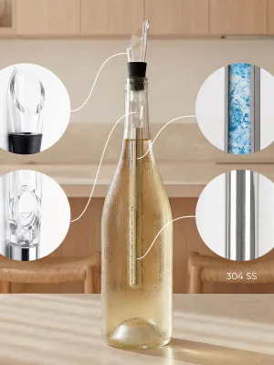 Sada na Víno Chillour InnovaGoods 7 Kusy
