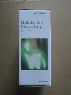 Dinosauří barevná LED lampa Lightosaurus InnovaGoods
