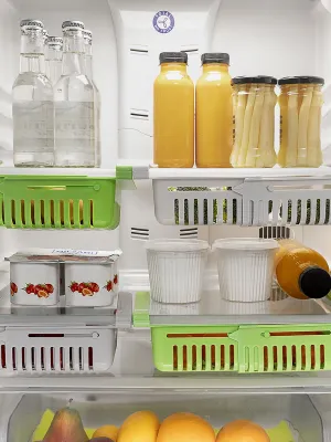 Nastavitelný organizér lednice Friwer InnovaGoods 2 kusů