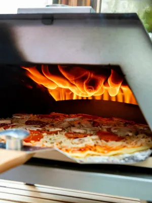 Peletová pec na pizzu s příslušenstvím Pizzahven InnovaGoods