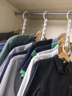 Věšák na Ramínka na 40 Oděvů Plusrobe InnovaGoods 24  Kusy