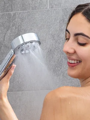 Dvojitá sprchová hlavice s dávkovačem 3 v 1 Xawara InnovaGoods