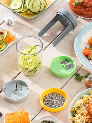 Spirálový kráječ zeleniny a struhadlo s recepty Vigizer InnovaGoods