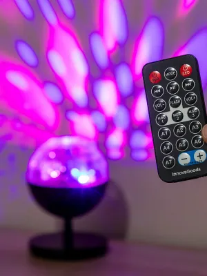 Dobíjecí projektor LED s reproduktorem Istarlyt InnovaGoods
