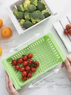 Nastavitelný organizér lednice Friwer InnovaGoods 2 kusů