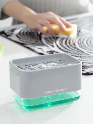 Dávkovač mýdla 2 v 1 na dřez Pushoap InnovaGoods