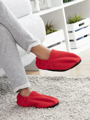 Domácí tenisky ohřívatelné v mikrovlnné troubě InnovaGoods Červený