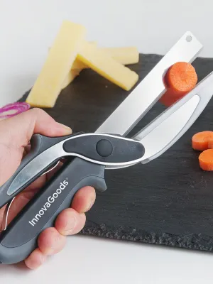 Nůžky s Nožem a Mini Krájecím Prkénkem Scible InnovaGoods