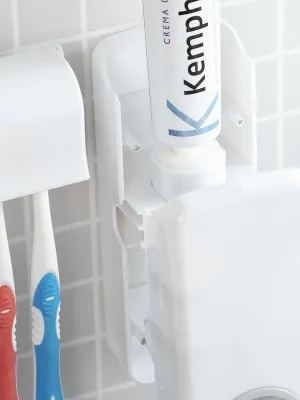 Dávkovač Zubní Pasty s Držákem na Kartáčky Diseeth InnovaGoods