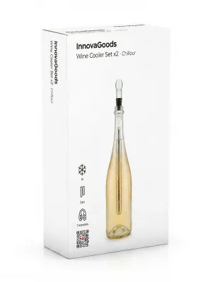 Sada na Víno Chillour InnovaGoods 7 Kusy