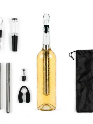 Sada na Víno Chillour InnovaGoods 7 Kusy