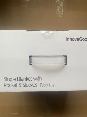 Přikrývka s jedním otvorem s kapsou uprostřed Faboulazy InnovaGoods