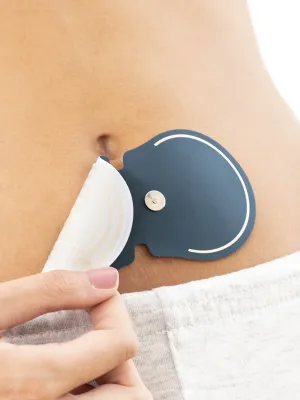 Náhradní náplasti k masážnímu menstruačnímu uvolňujícímu strojku Moonlief InnovaGoods (2 Kusy)