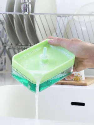 Dávkovač mýdla 2 v 1 na dřez Pushoap InnovaGoods
