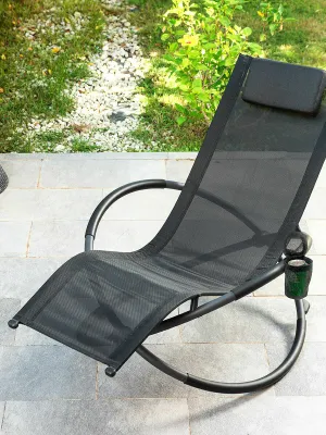 Skládací orbitální lehátko na houpání Rockorb InnovaGoods