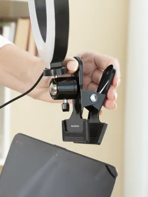 Kruhové selfie světlo se svorkovým držákem Lumahoop InnovaGoods