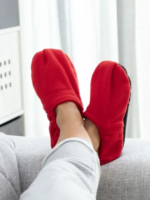 Domácí tenisky ohřívatelné v mikrovlnné troubě InnovaGoods Červený