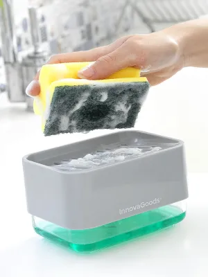 Dávkovač mýdla 2 v 1 na dřez Pushoap InnovaGoods