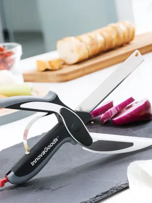 Nůžky s Nožem a Mini Krájecím Prkénkem Scible InnovaGoods