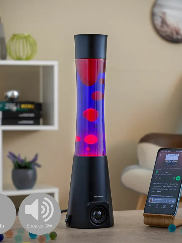Produkt Lávová lampa s reproduktorem Maglamp InnovaGoods Obrázek