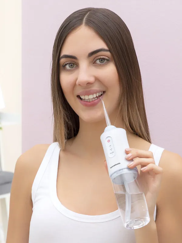Produkt Přenosný dobíjecí ústní irigátor Denter InnovaGoods Obrázek
