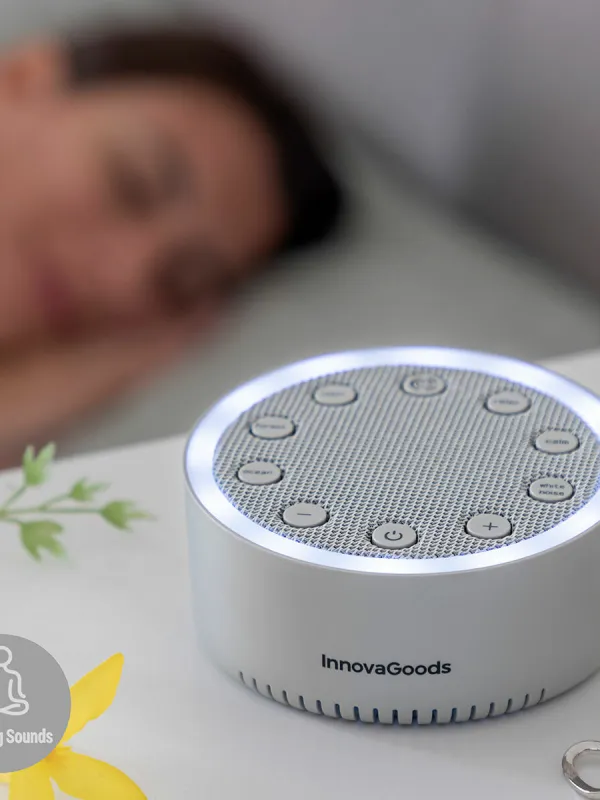 Produkt Přístroj na spaní s bílým šumem Slewel InnovaGoods Obrázek
