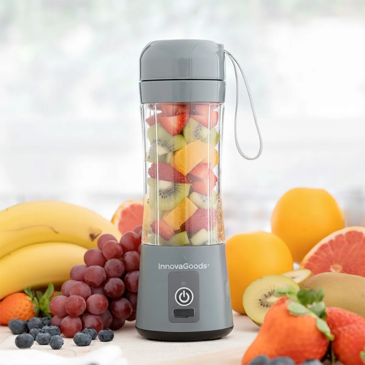 Přenosný dobíjecí mísič Shakuit InnovaGoods
