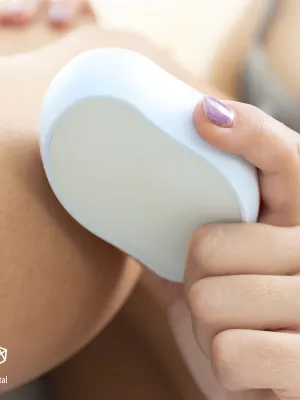 Masážní exfoliační depilátor s nanokrystaly Frepil InnovaGoods