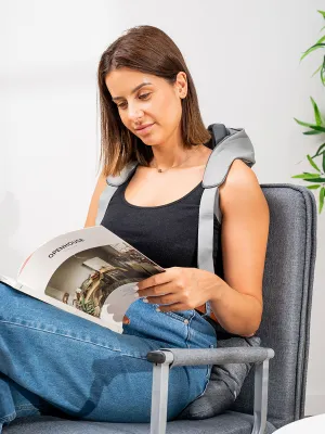 Dobíjecí masážní přístroj 6D na krk a záda Silax InnovaGoods
