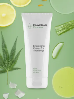 Energizující krém na unavené nohy CBD Zencalm InnovaGoods 200 ml
