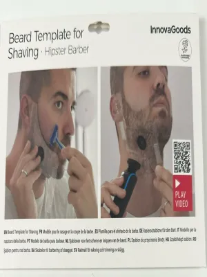 šablona na stříhání bradky Hipster Barber InnovaGoods