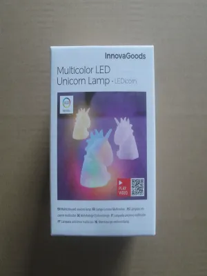 Barevný Svítící Jednorožec LEDicorn InnovaGoods
