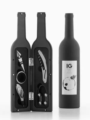 Souprava na Víno Láhev InnovaGoods 5 Kusy