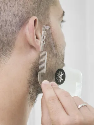 šablona na stříhání bradky Hipster Barber InnovaGoods
