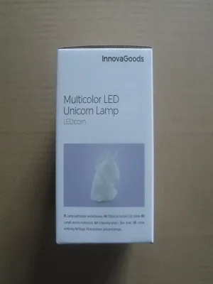 Barevný Svítící Jednorožec LEDicorn InnovaGoods