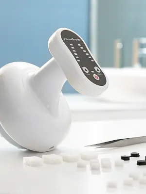 Dobíjecí masážní přístroj proti celulitidě sáním a teplem Cellout InnovaGoods