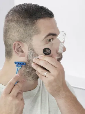 šablona na stříhání bradky Hipster Barber InnovaGoods