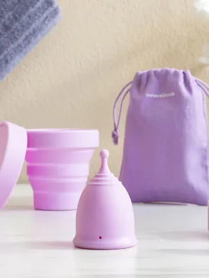 Menstruační kalíšek s doplňky Kuppy InnovaGoods
