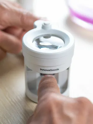 Kleštičky na nehty se světlem LED, lupou a pilníkem Clail InnovaGoods
